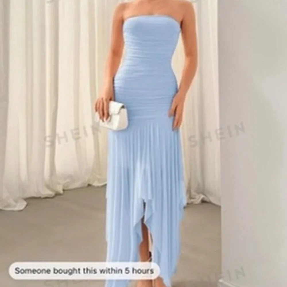 light blue dress - Picture 2 of 2